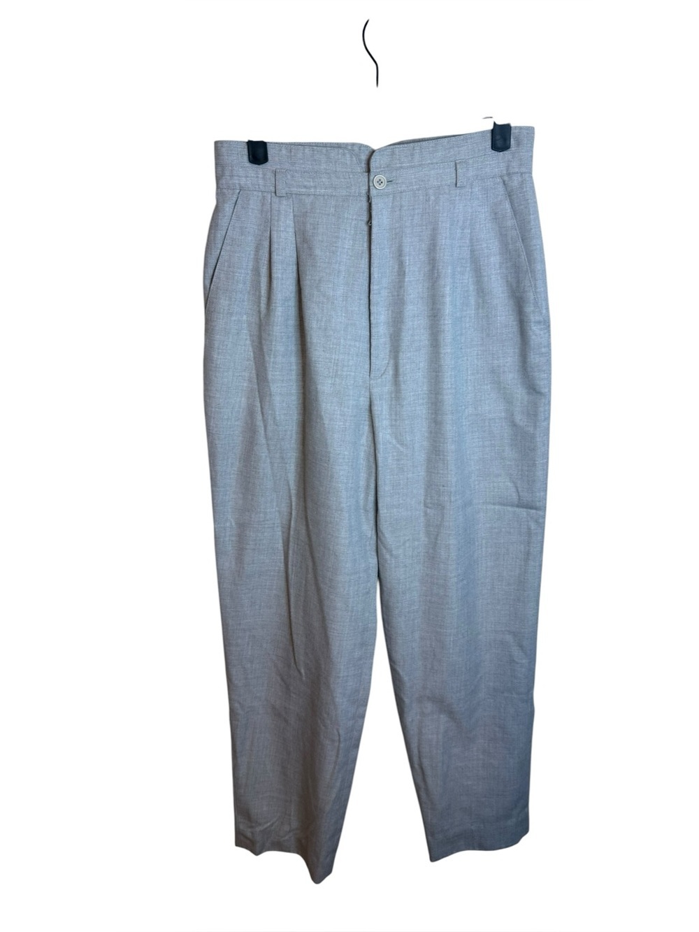 Robin Hill Vintage Gray High Waisted Pleated Pants